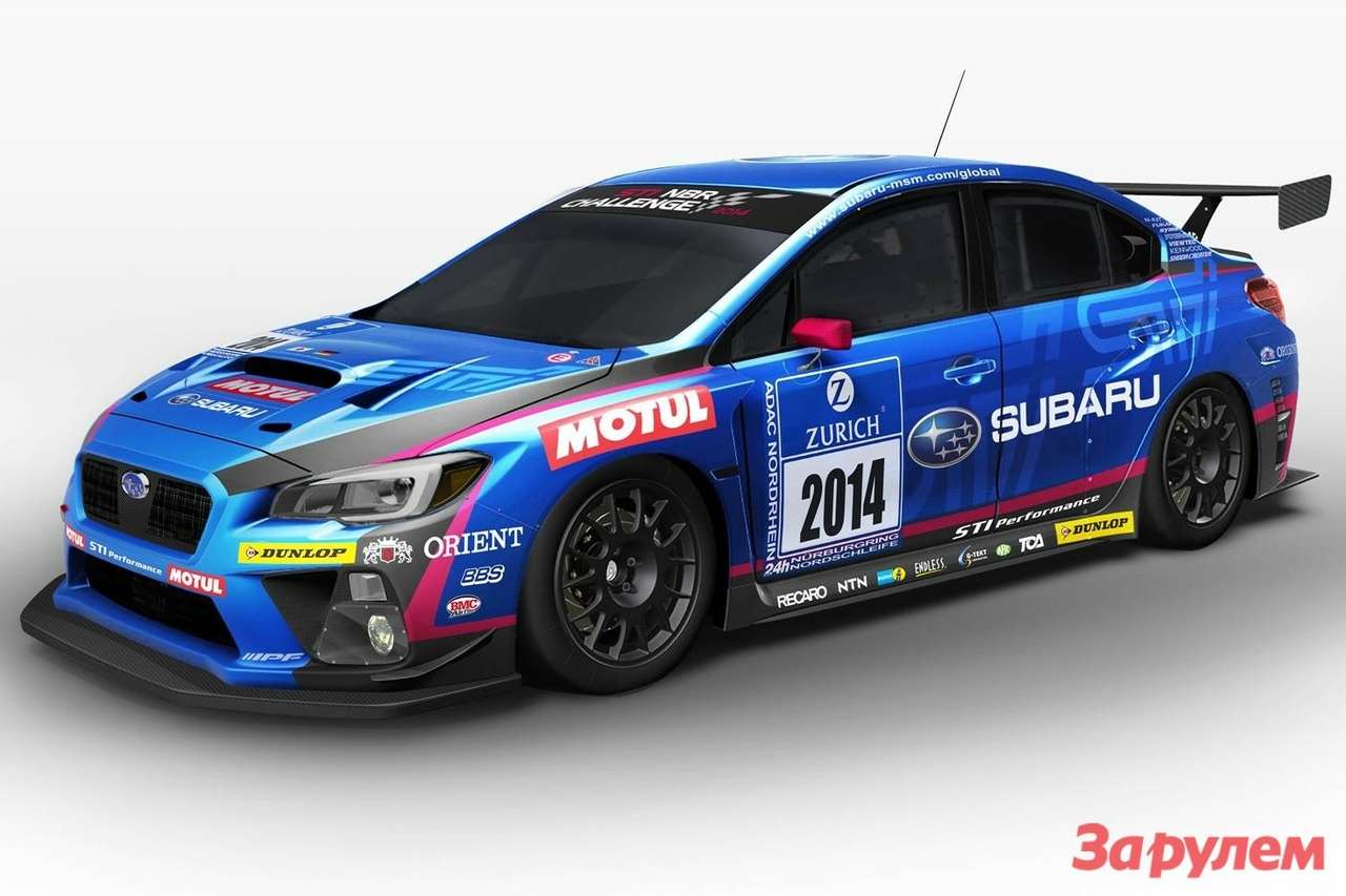 Subaru WRX STi дебютировал в образе гоночного болида