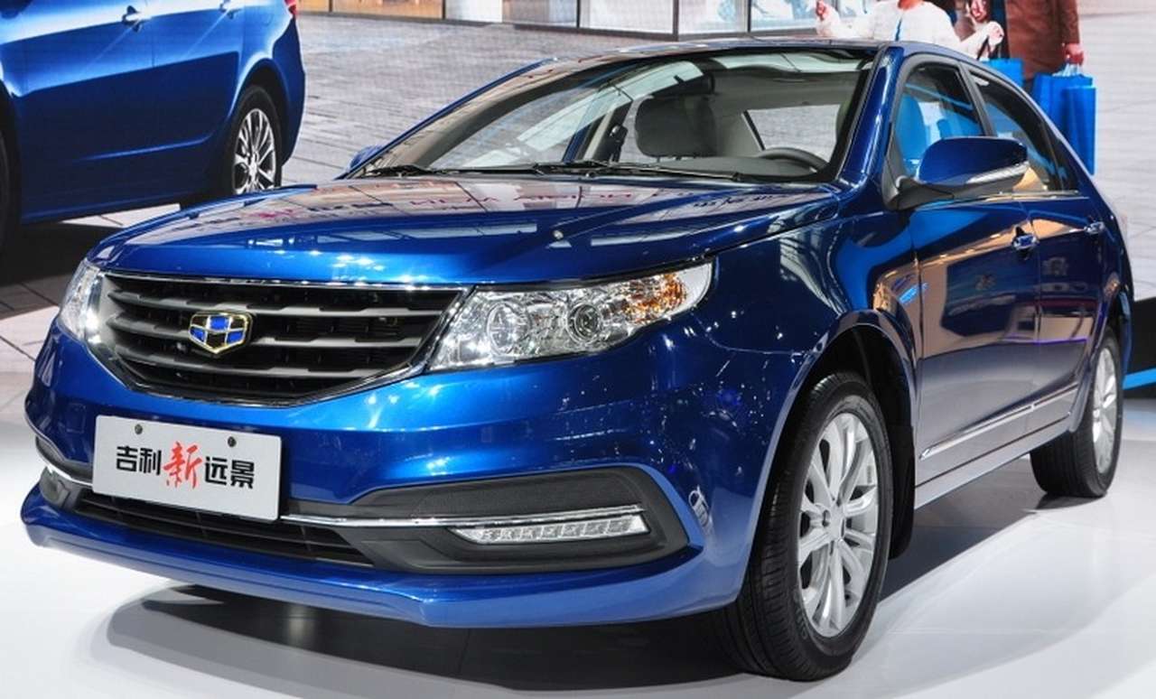 Обновленный седан Geely GC7 показали в Гуанчжоу