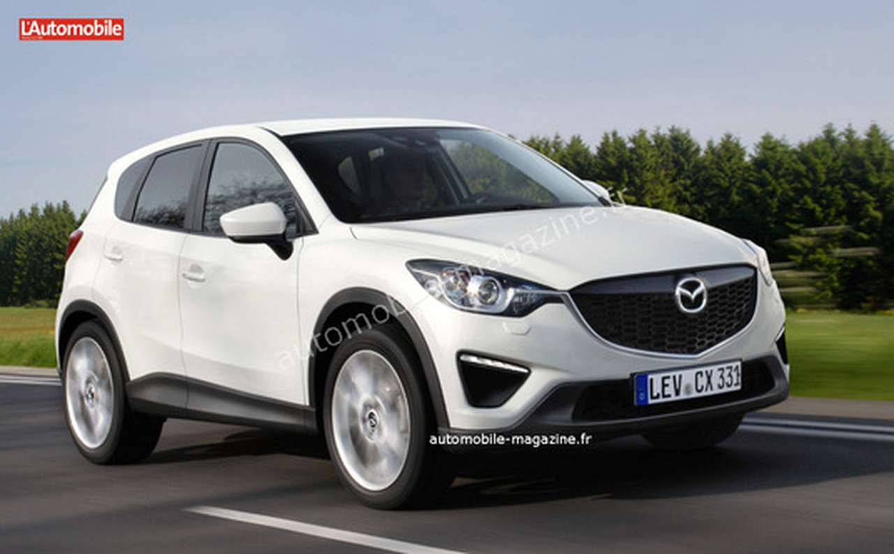 Кроссовер Mazda CX-3 появится в следующем году