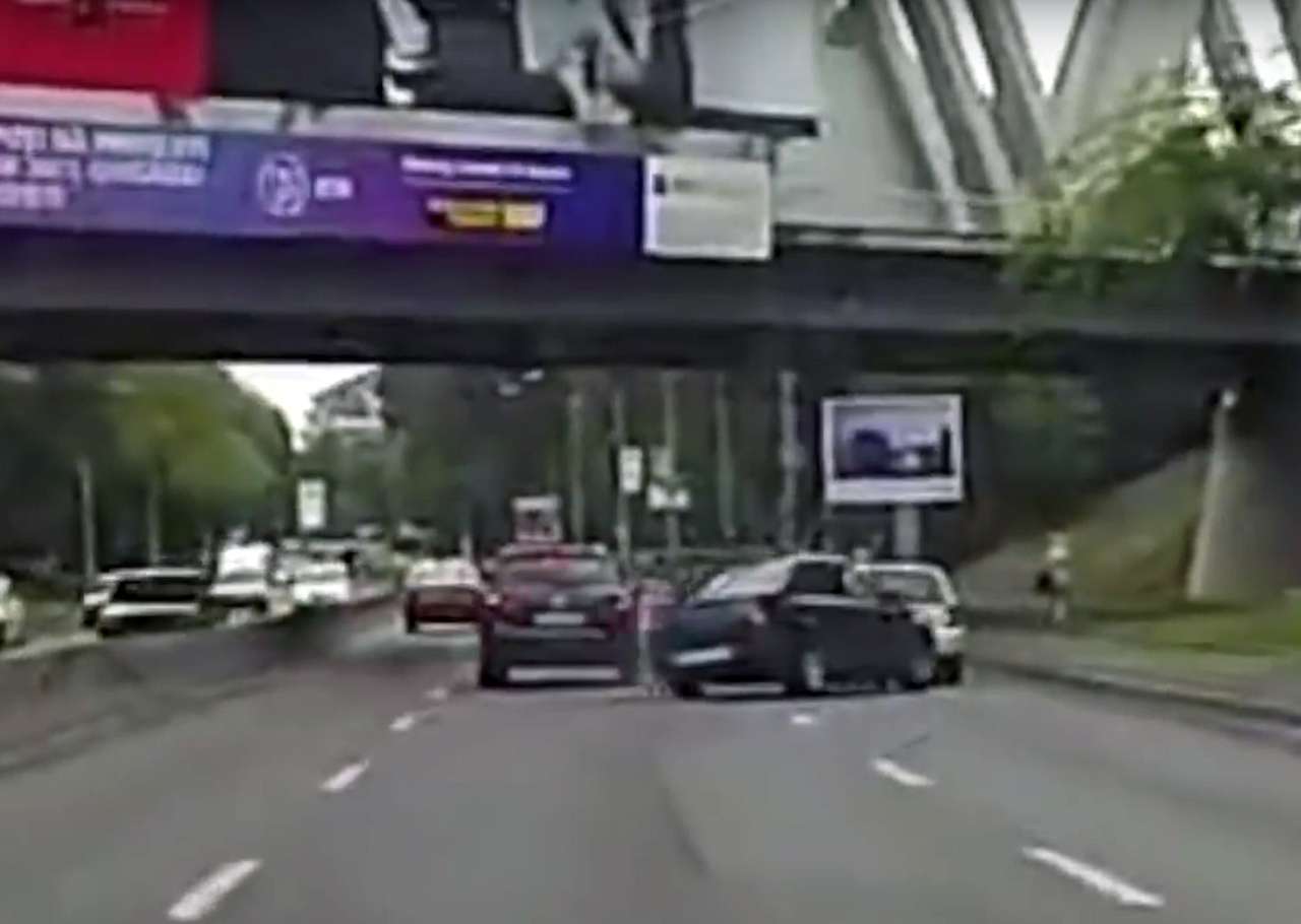 Месть на дороге (ВИДЕО)