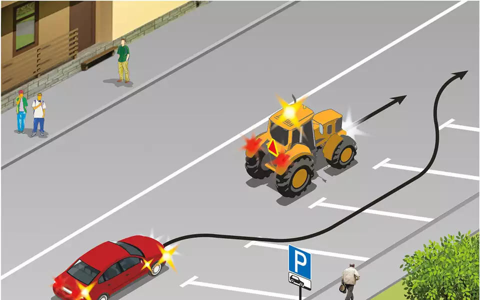 Хитрый маневр: а штраф за это разве не полагается?