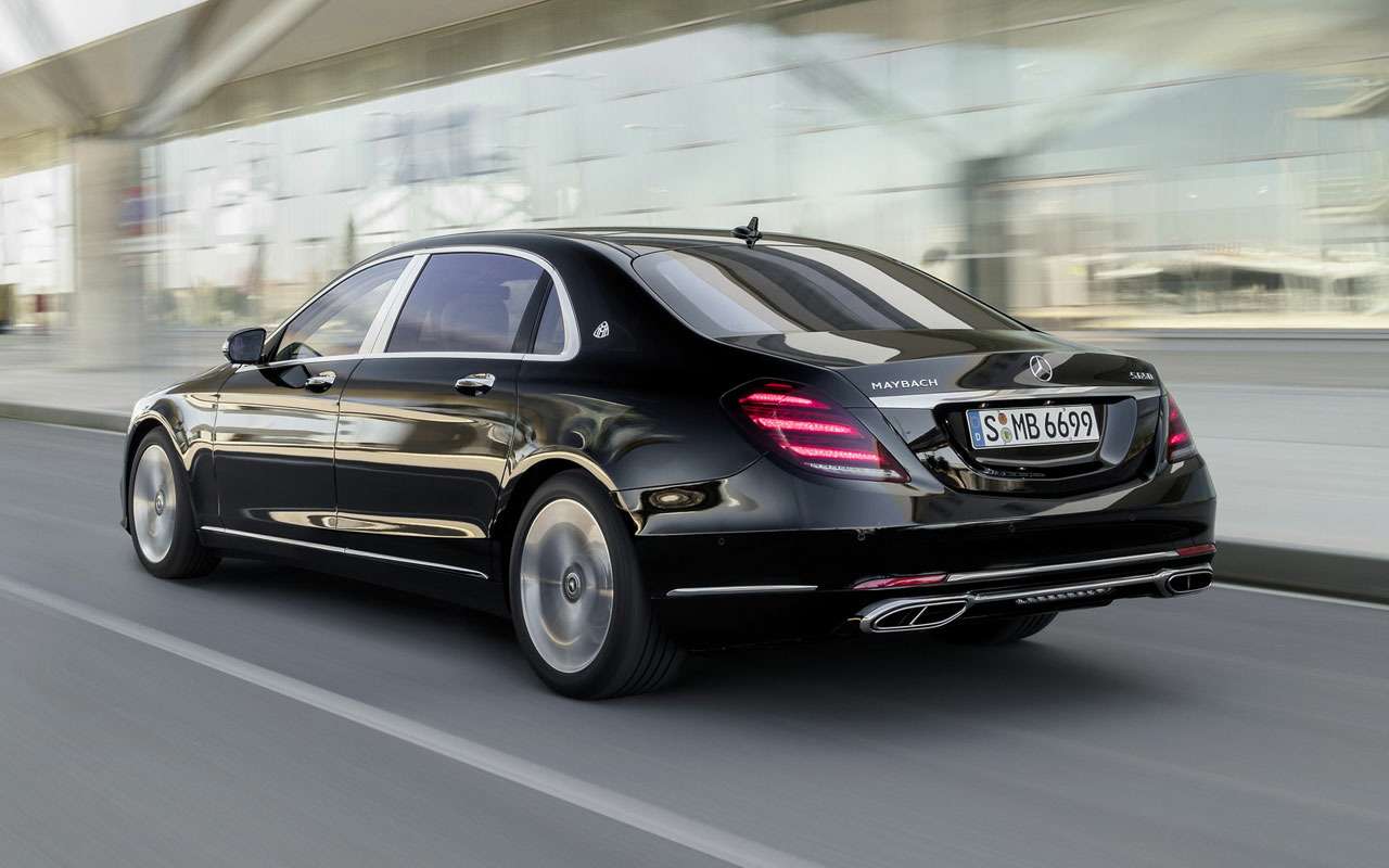 У олигарха конфисковали бронированный Maybach