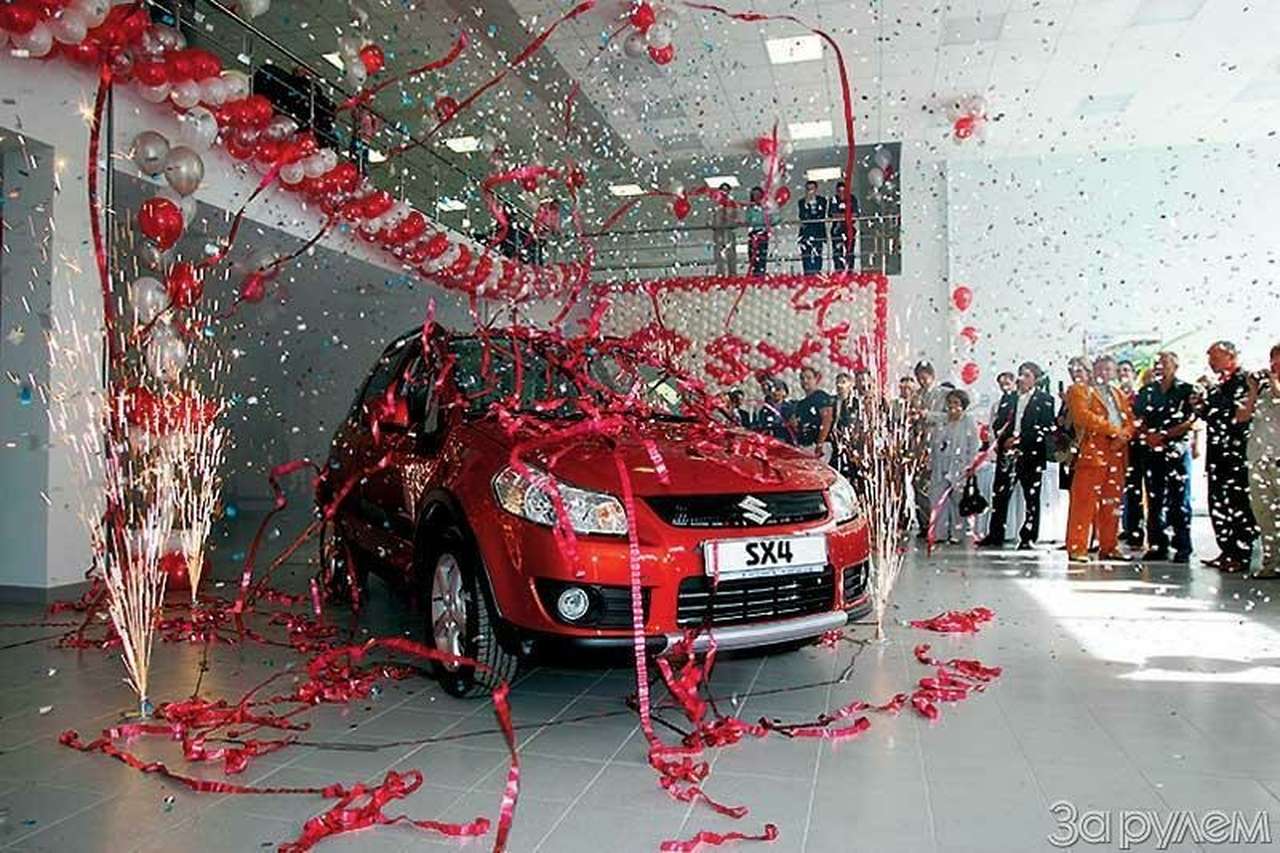 Suzuki SX-4 уже в продаже