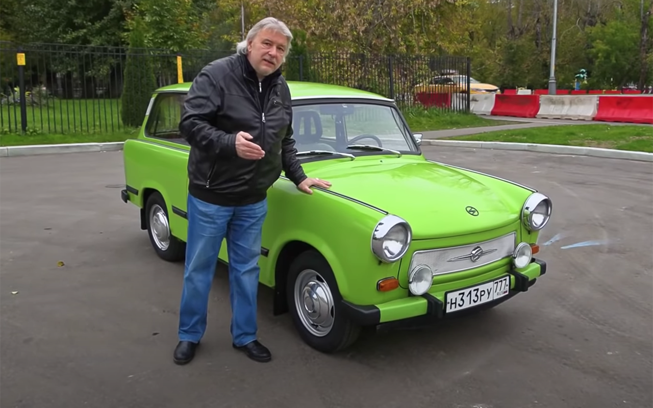Пластмассовый Trabant 601 из ГДР: тест и обзор