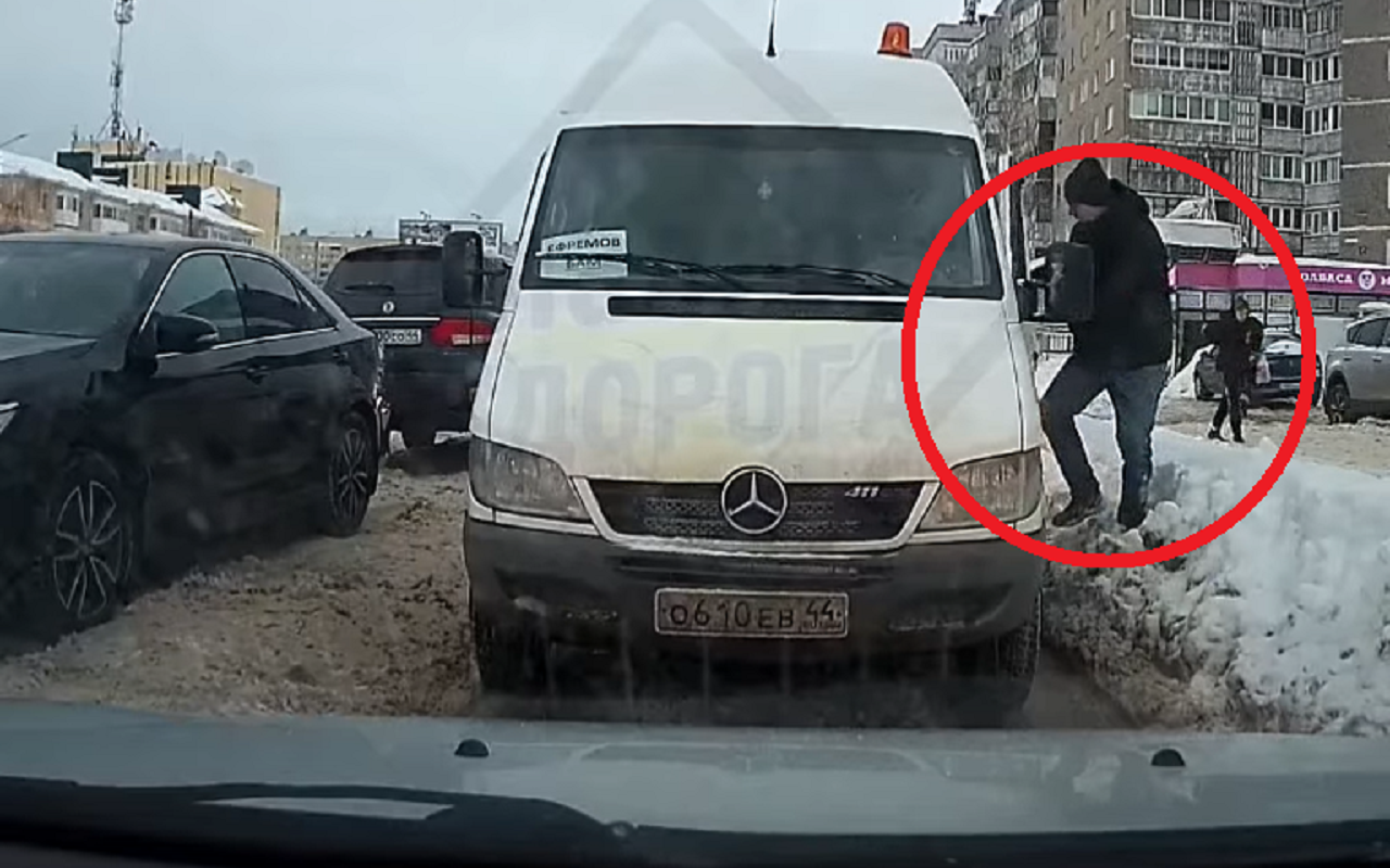 Не смог разъехаться со встречным: неожиданное решение (видео)