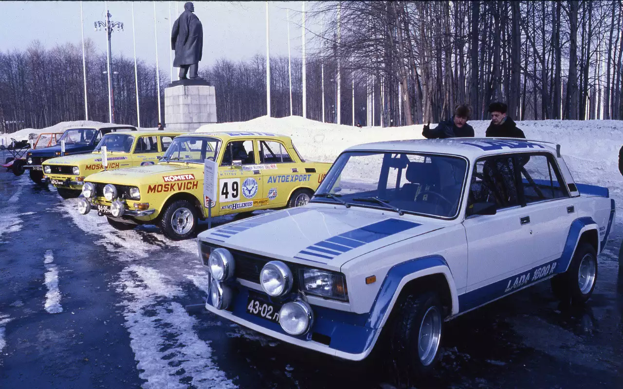 Lada 1600 Rally, подготовленная по требованиям национального класса 9.
