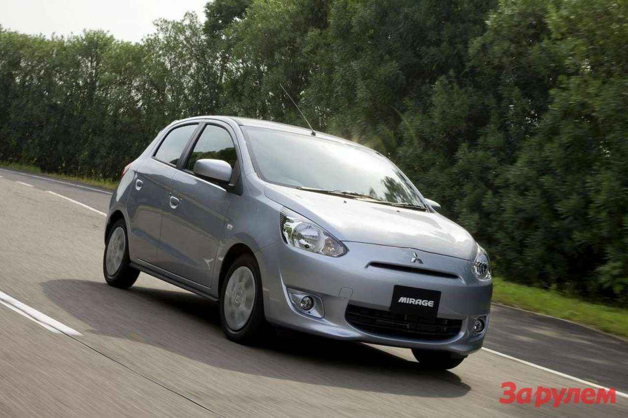 Mitsubishi электрифицирует Mirage