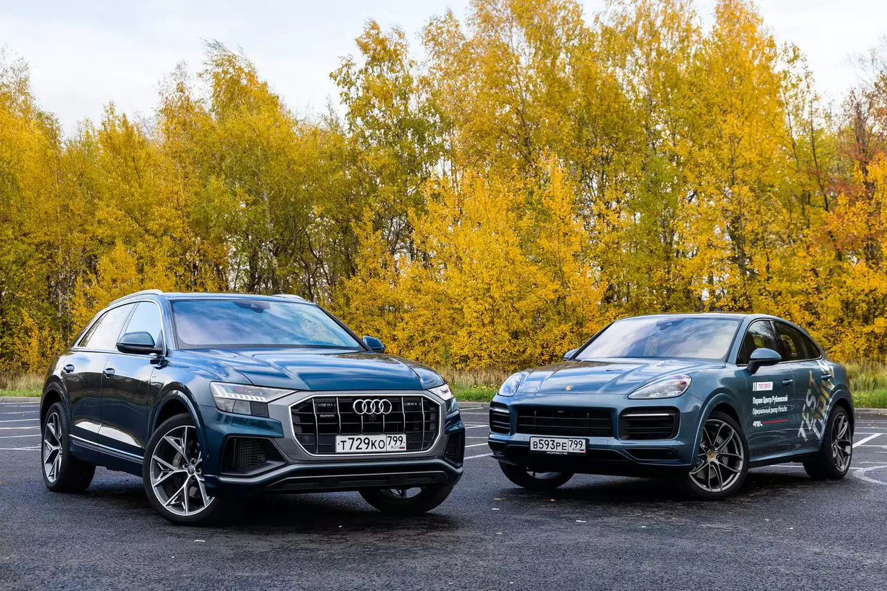 Porsche Cayenne S Coupe — Audi Q8: купемания величия
