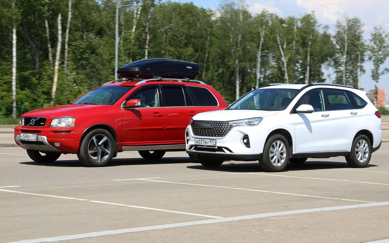 Два кроссовера с разной идеологией: Volvo – исключительно полноприводный, а Haval не имеет версии с приводом не только на передние, но и на задние колеса.