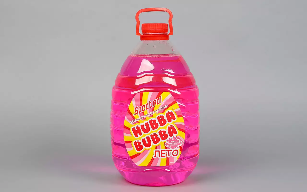 Омыватель стекол. 5л Spectrol Hubba Bubba. Спектрол Hubba Bubba (5л) 9654. Жидкость омывателя летняя 5л Мухомой HUBBABUBBA Spectrol 9654. Spectrol жидкость омывателя 5л (летняя) Hubba Bubba.