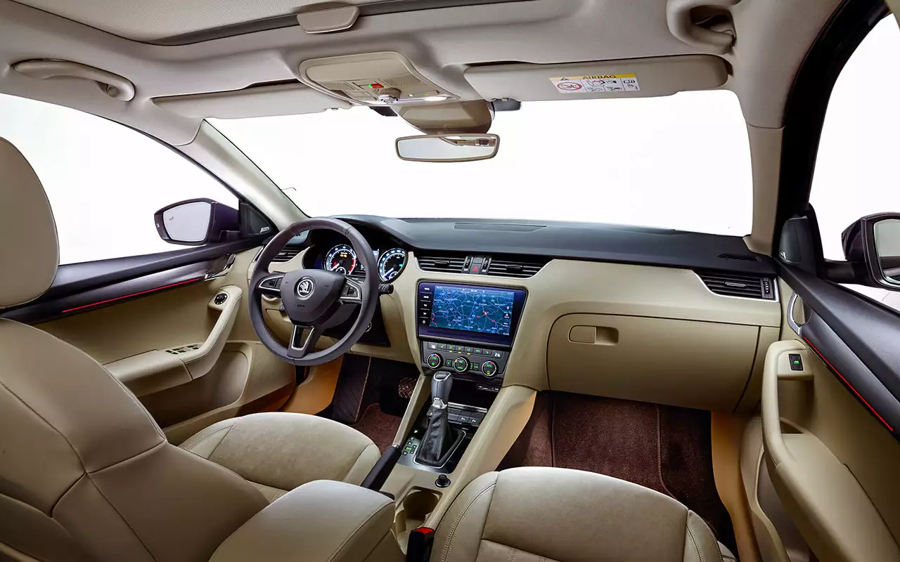 Интерьер Skoda Octavia A7