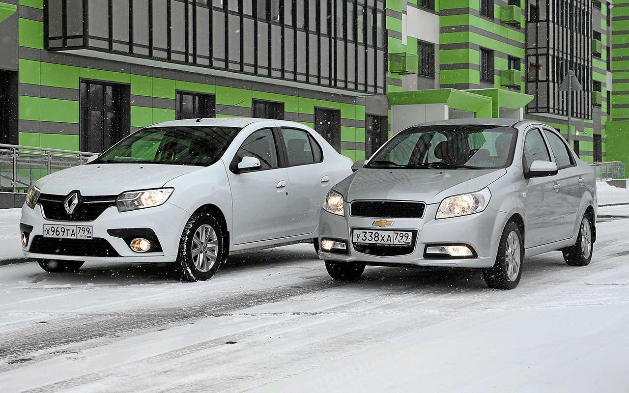 Renault Logan против Chevrolet Nexia: тест самых доступных иномарок