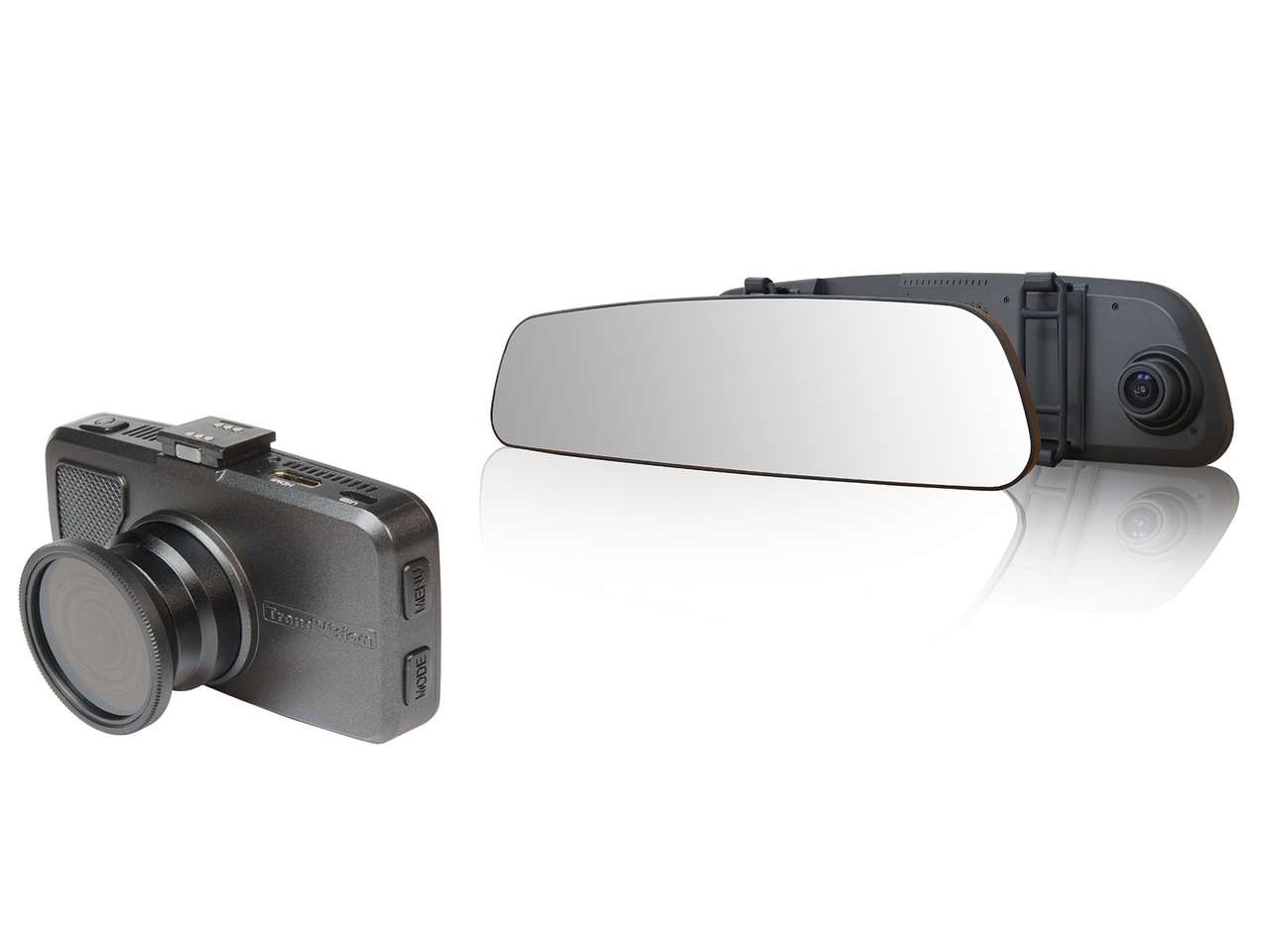 Видеорегистраторы TrendVision TDR-718GP и MR-710GP: в зеркальном отражении
