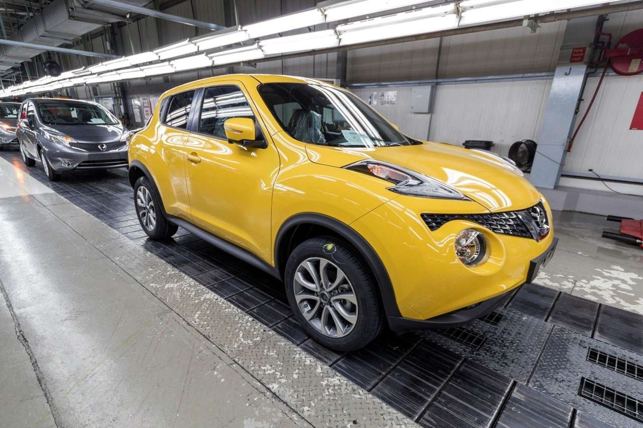 В Англии началось производство обновленного Nissan Juke