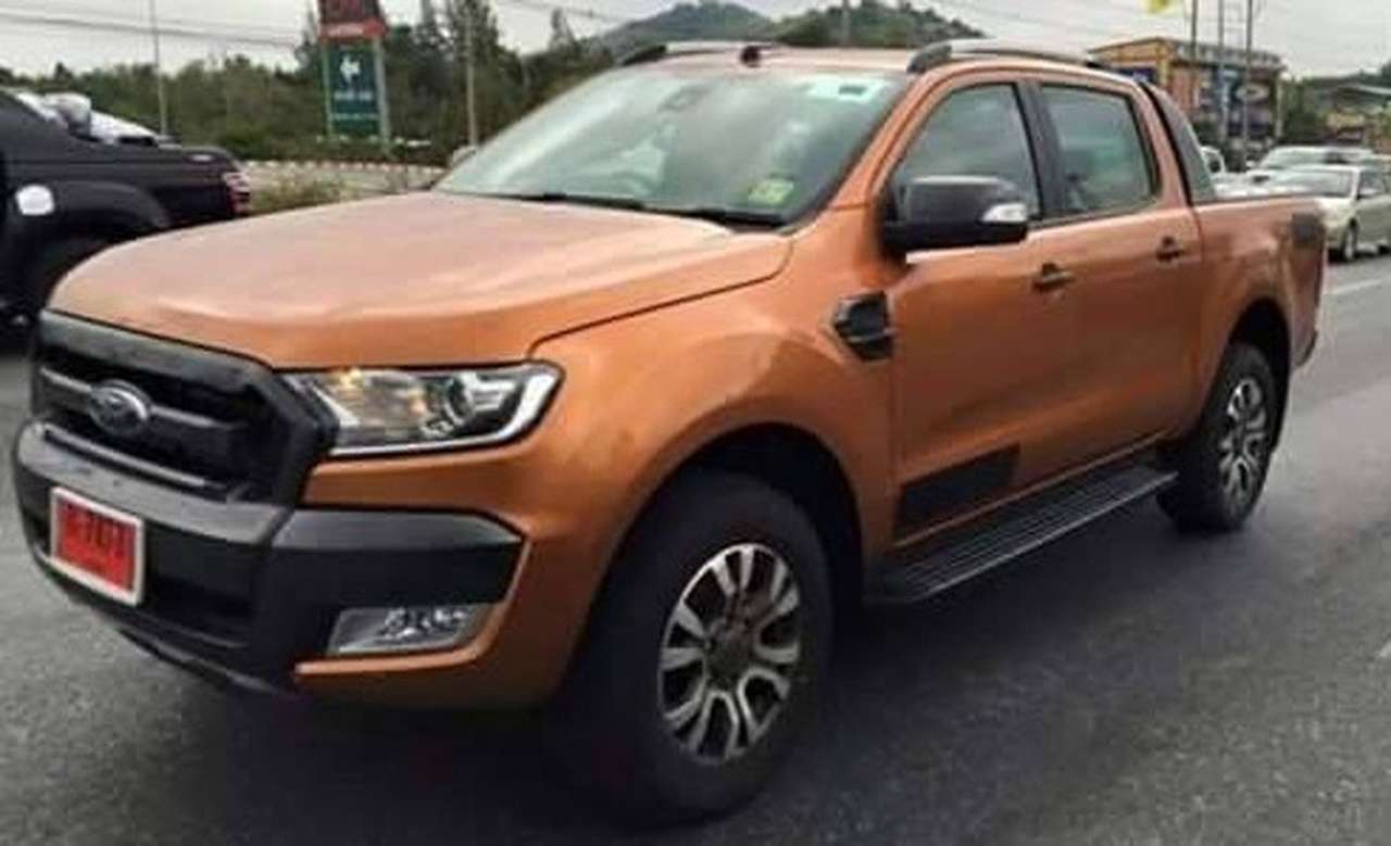 Обновленный пикап Ford Ranger замечен в версии Wildtrack