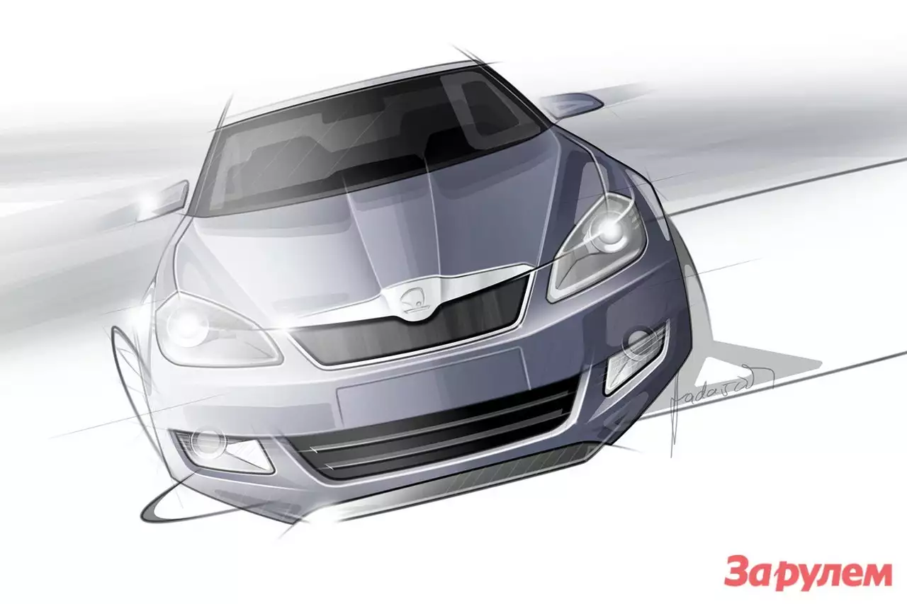 Новая Skoda Fabia появится этой осенью