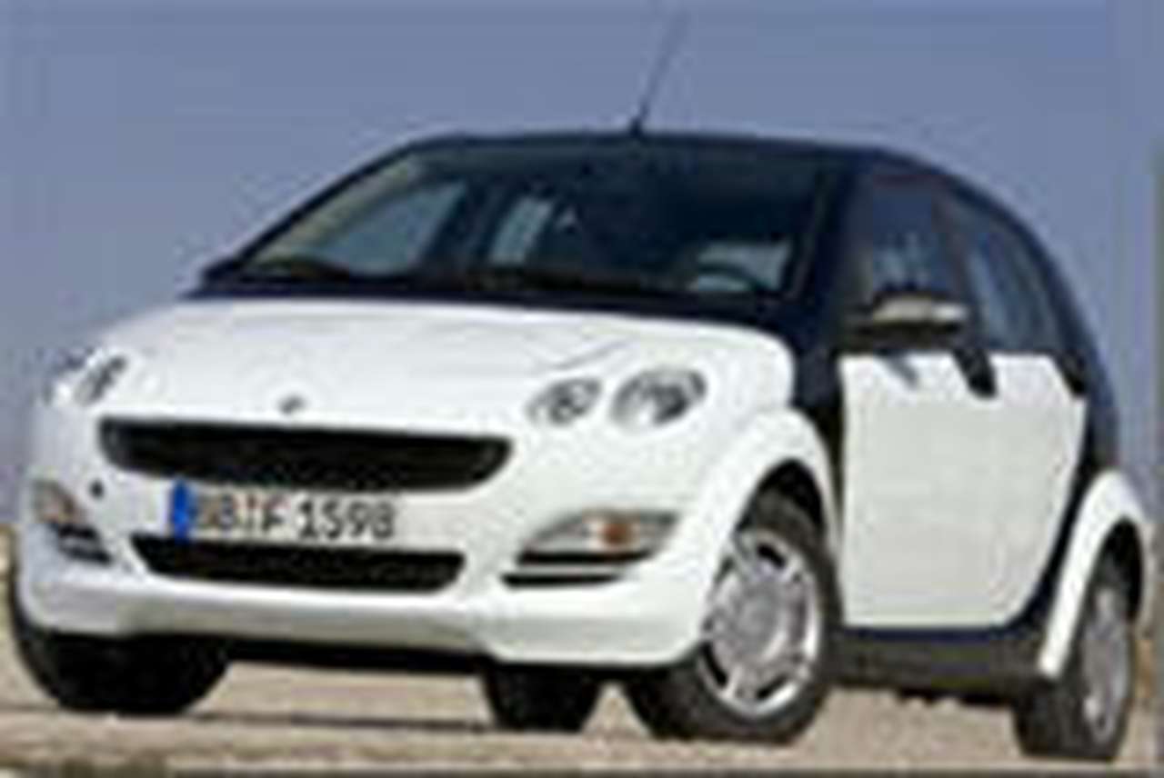 Smart Forfour теперь доступен за 2 евро в день