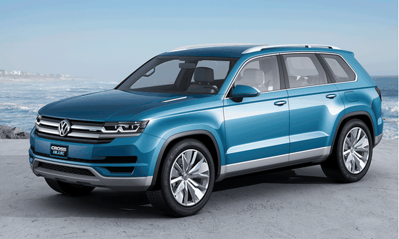 VW начнет продажи кроссовера на базе концепта CrossBlue в 2016 году