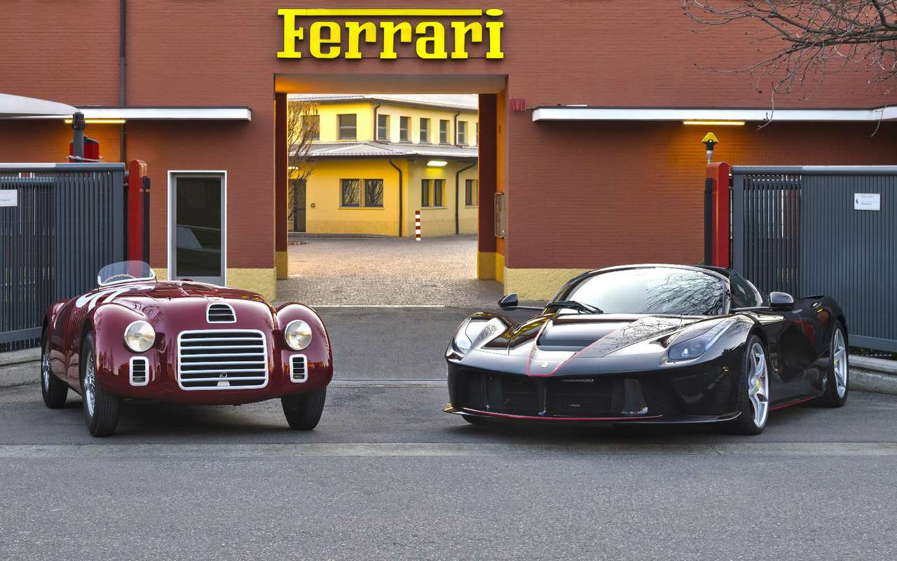 Ferrari 125 S и Ferrari LaFerrari Aperta
