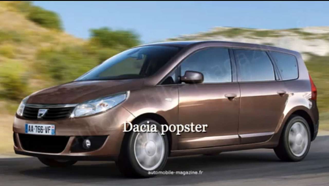 Минивэн Dacia Popster стартует в 2012 году
