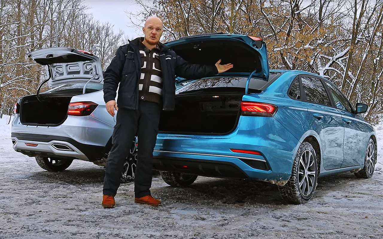 Лада Веста против седана Geely Emgrand