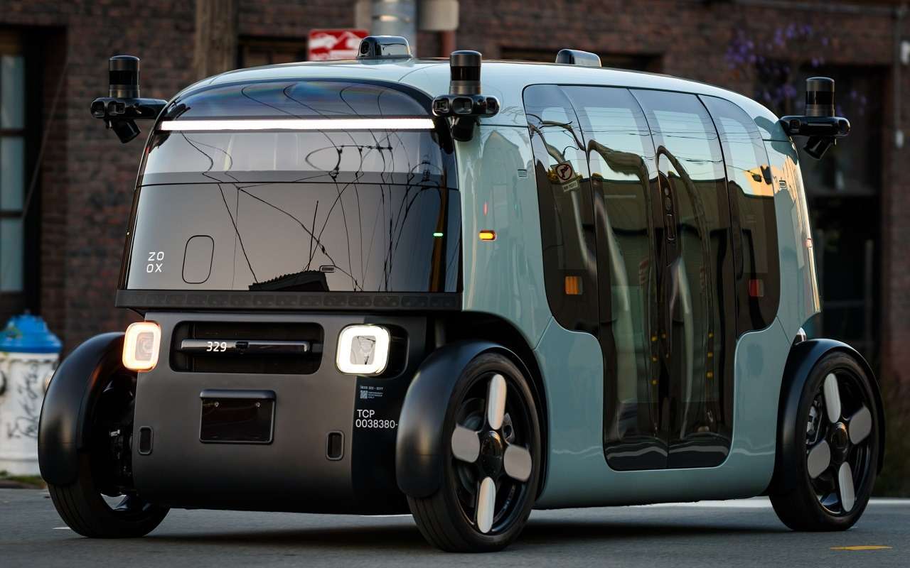 Роботакси Zoox в Сан-Франциско, май 2025 года