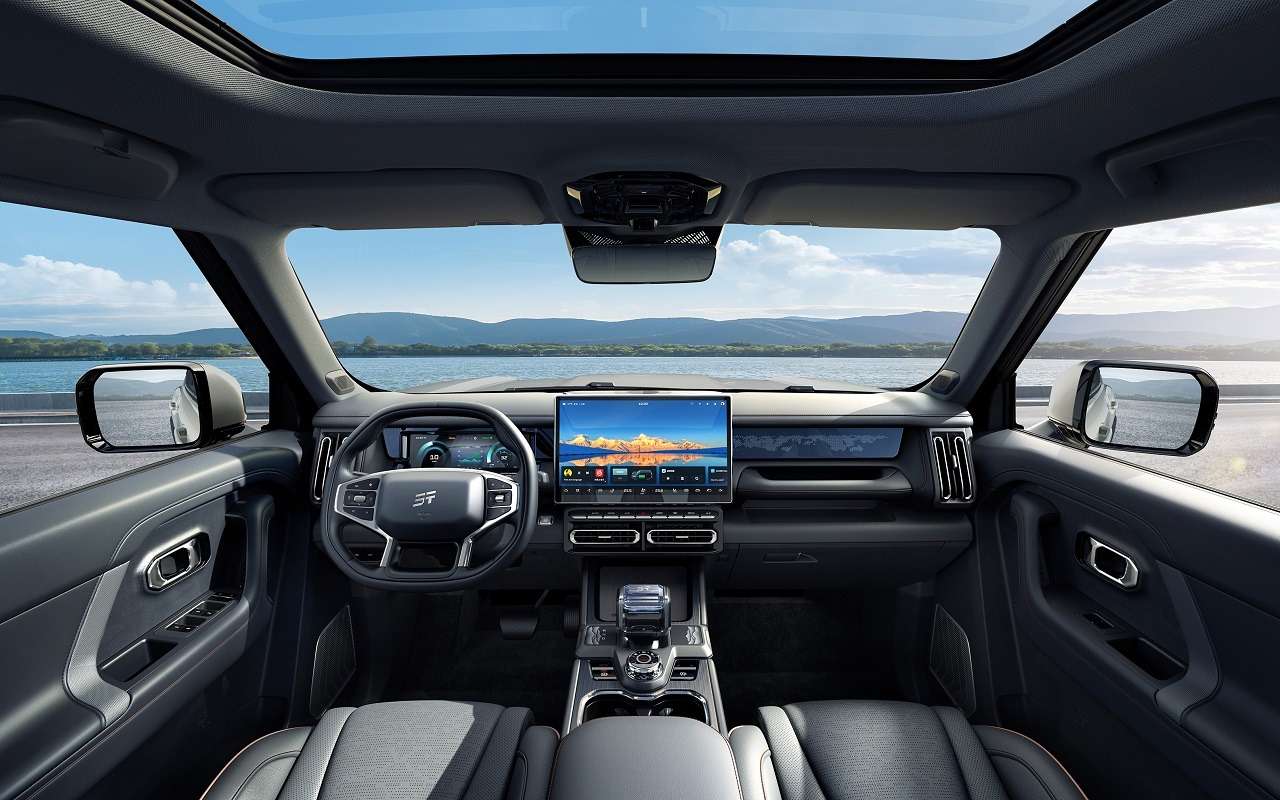 Интерьер Jetour Т1