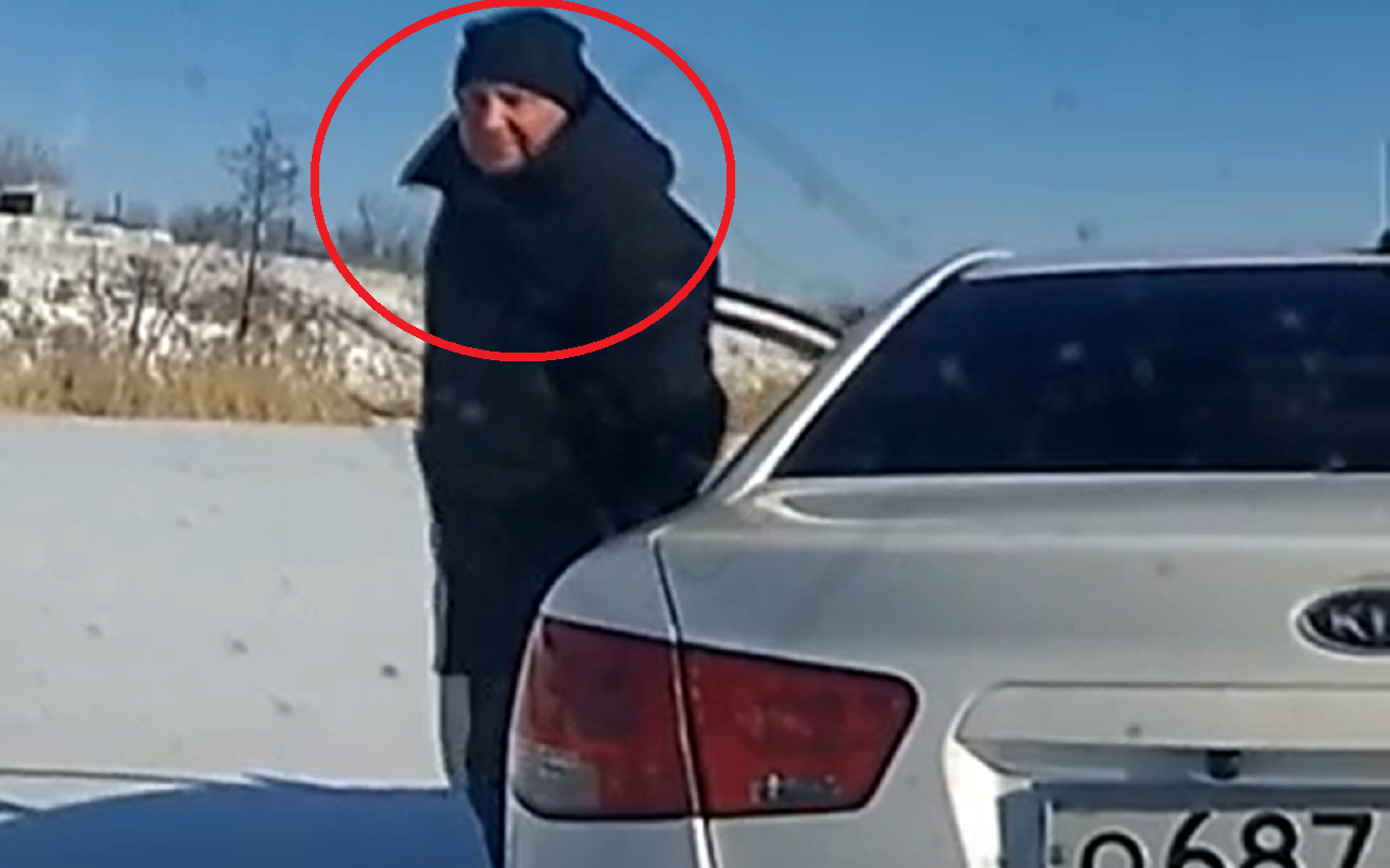 Возможно, самое нелепое ДТП февраля (видео)