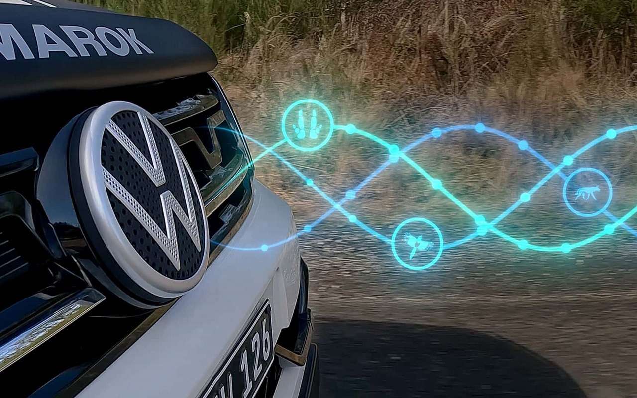 Спецлоготип Volkswagen: кенгуру в ужасе разбегутся