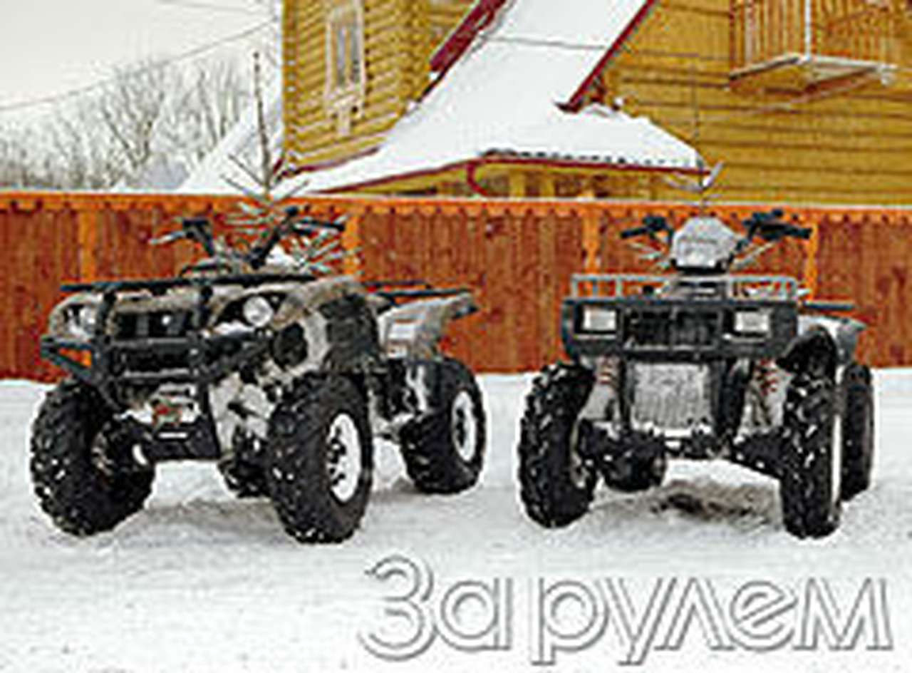 Квадры снега не боятся