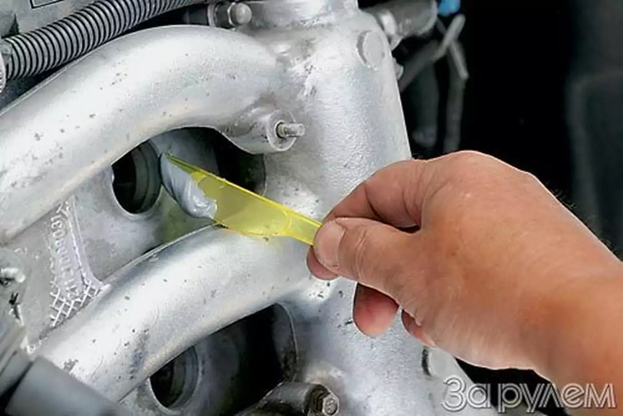 Клей против масла