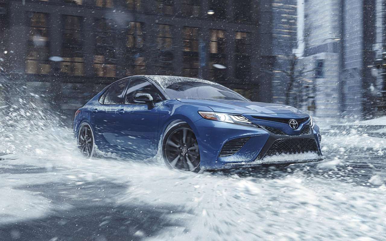 Как работает полный привод Toyota Camry