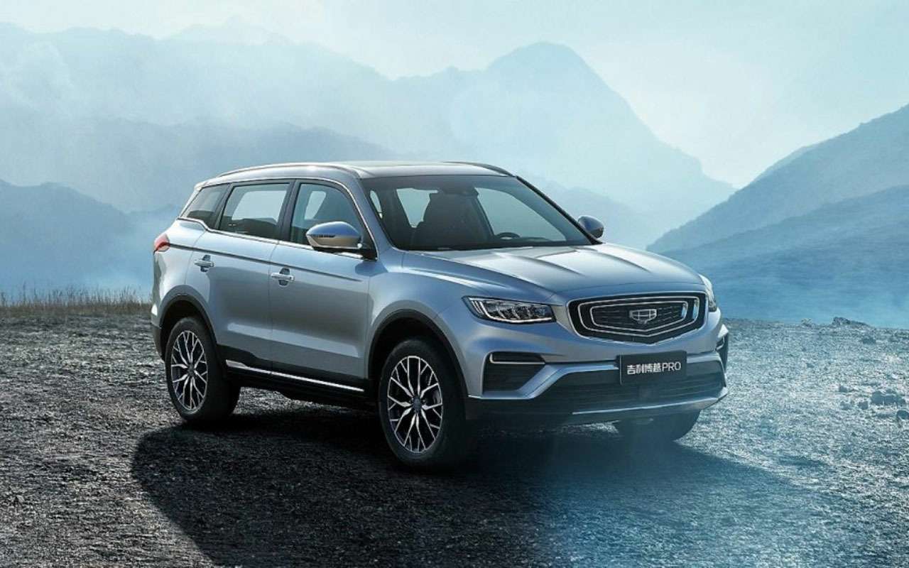 Первые Geely Atlas Pro прибыли в Россию