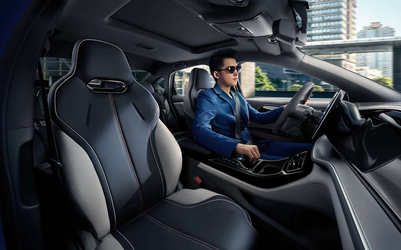 Интерьер BYD Qin Plus