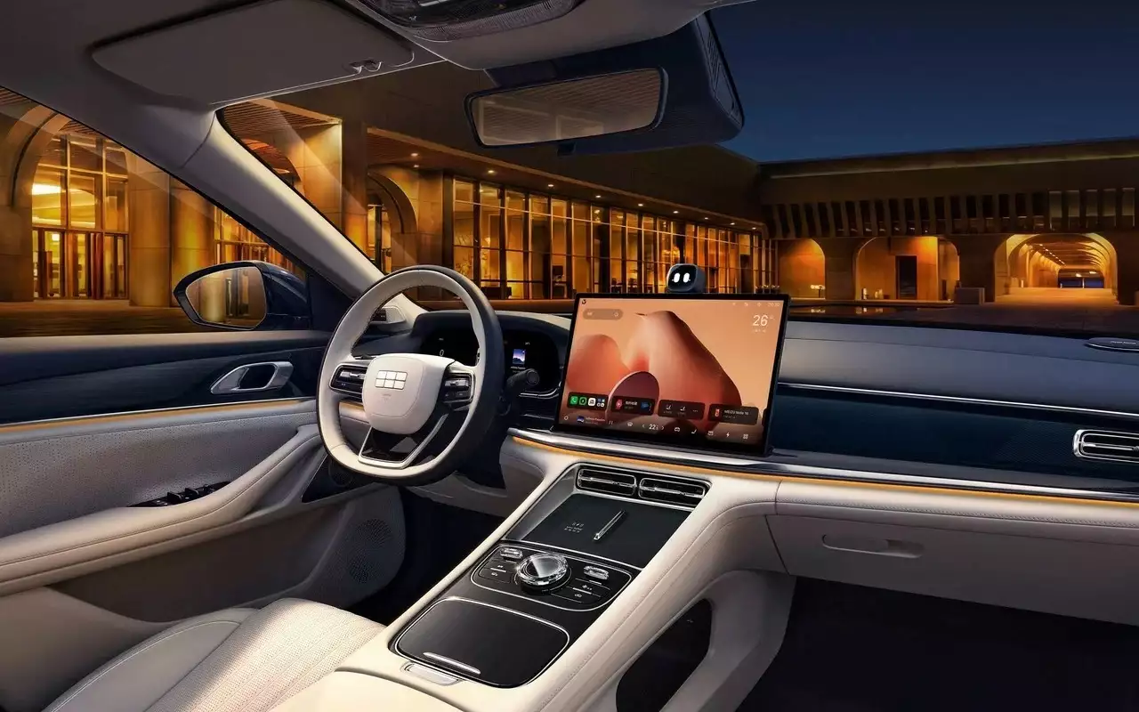 Интерьер Geely Galaxy Starshine 7