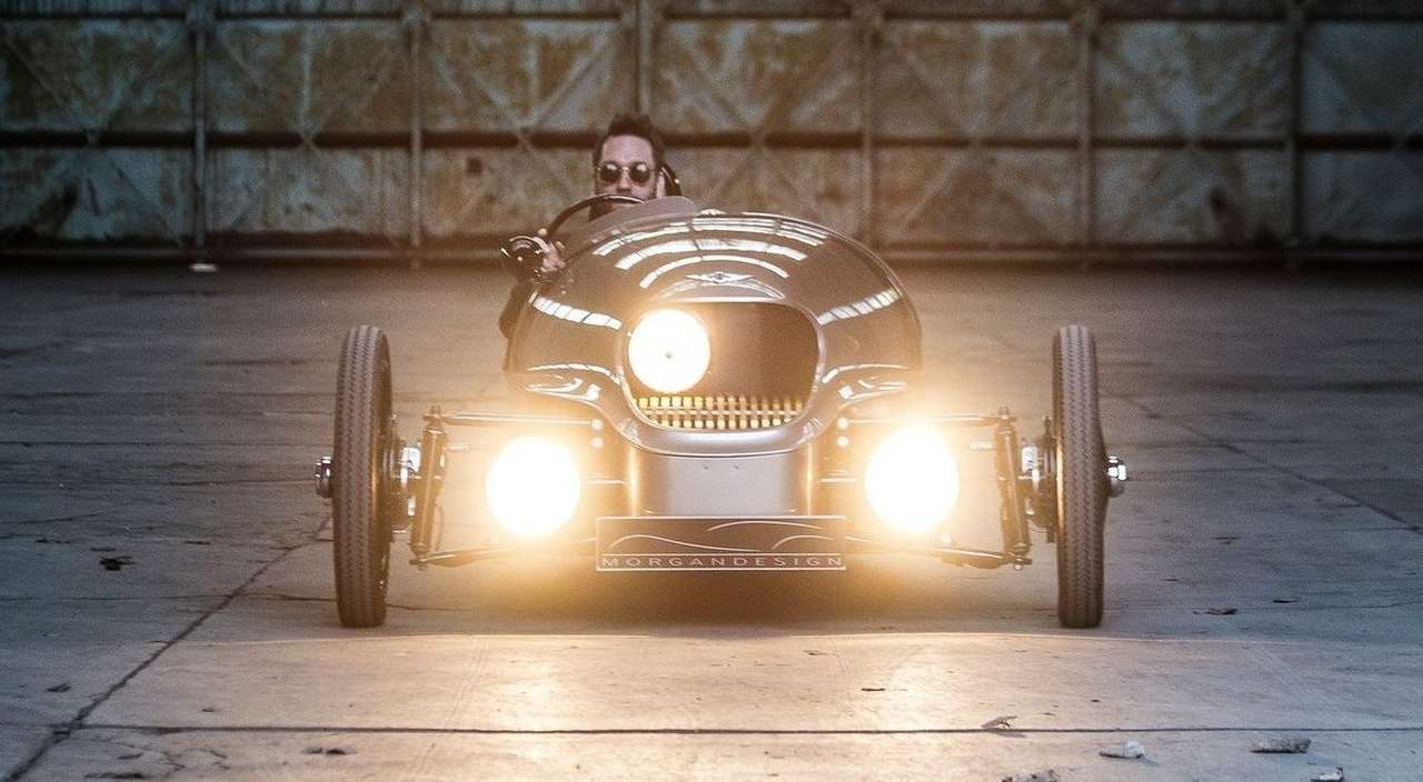 Morgan EV3 не экономит на лампочках
