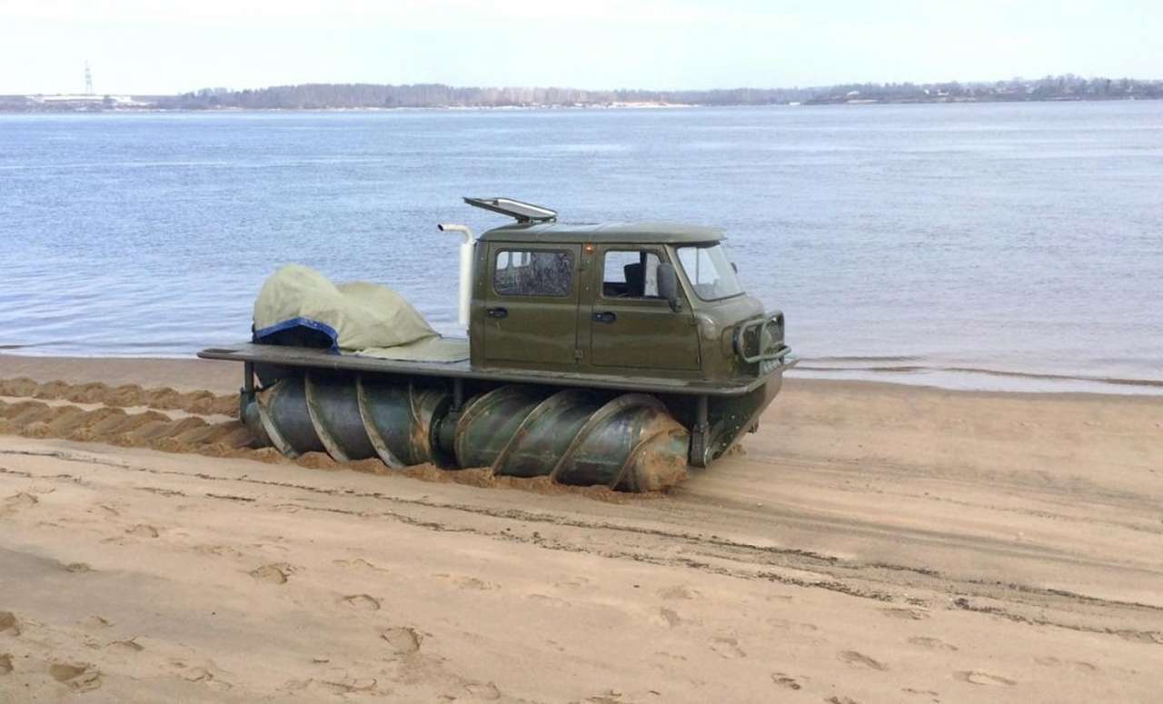 Неведома зверушка: в России вновь начали делать шнекоходы