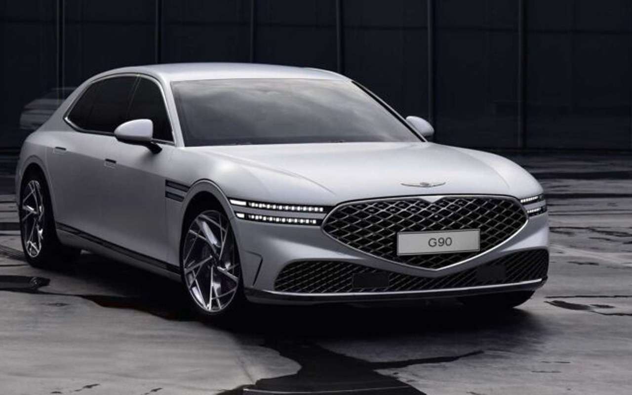 В России запатентовали новый Genesis G90