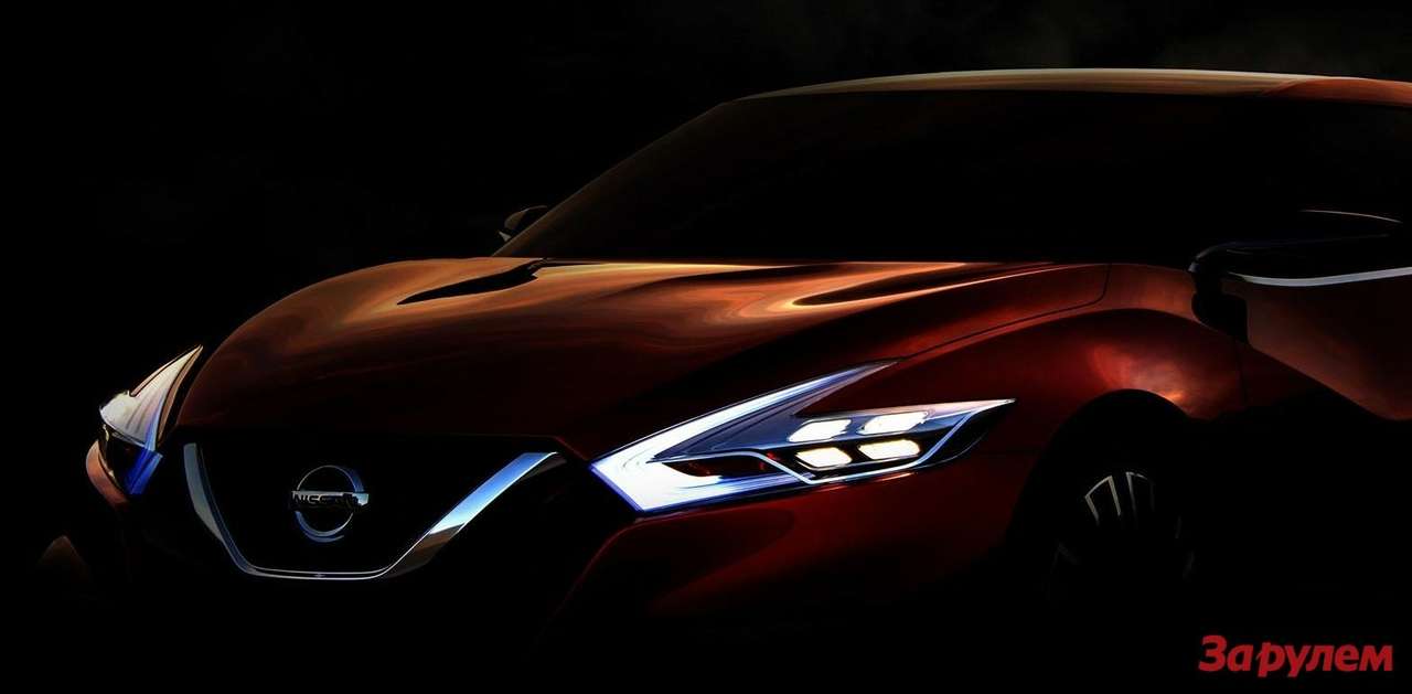 Nissan покажет в Детройте прообраз нового седана Maxima