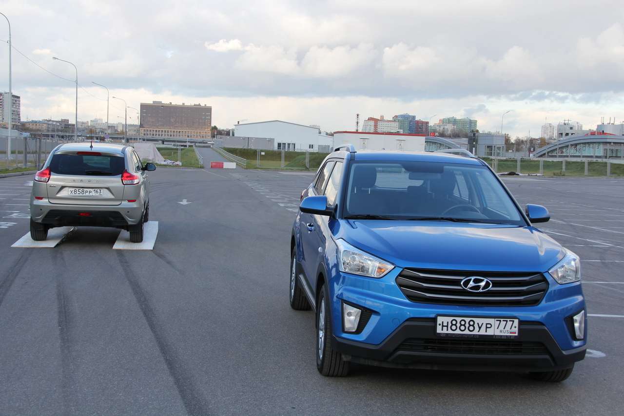 Hyundai Creta – Lada XRAY: улетный тест