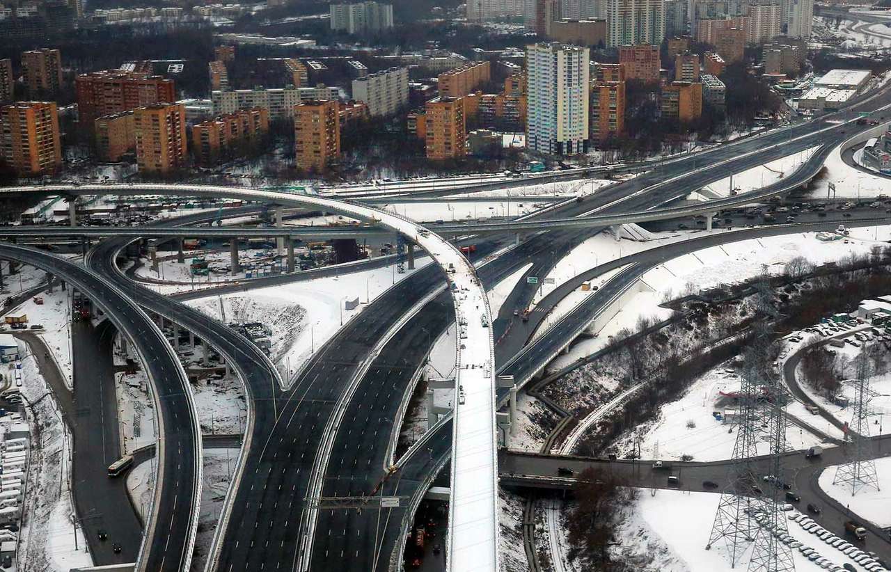 На МКАД до 2017 года реконструируют 12 развязок