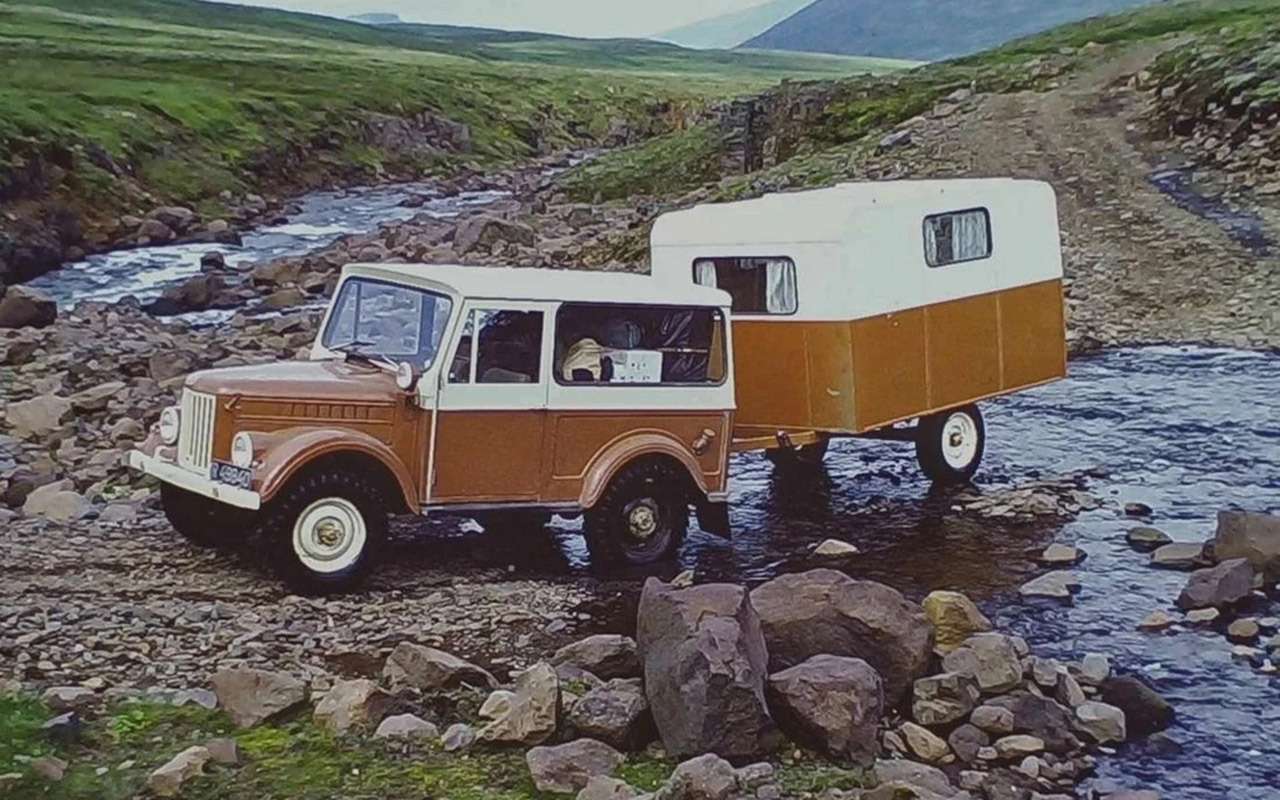 Исландский ГАЗ-69.