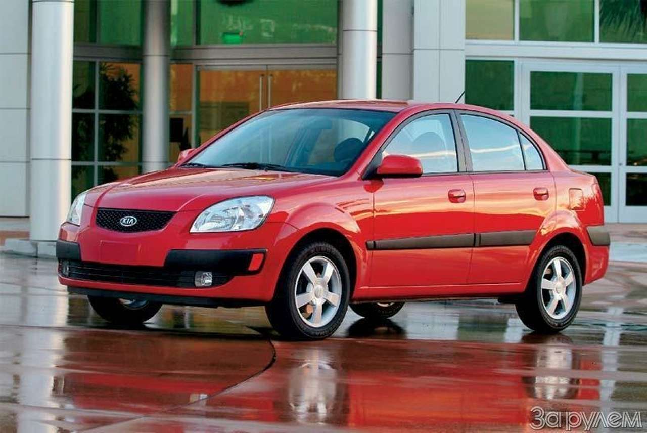 Kia Rio, Hyundai Getz - машины времени