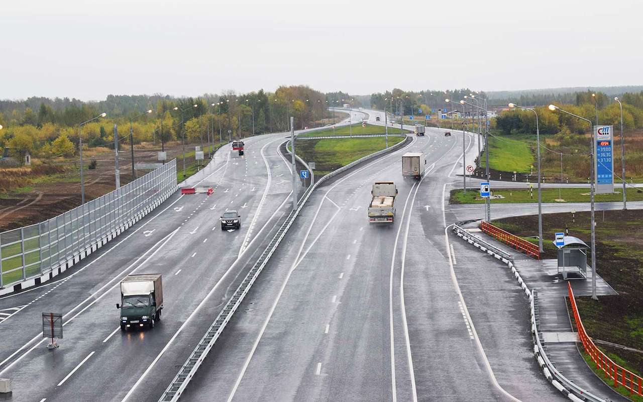 Названы самые загруженные дороги России. Топ-10