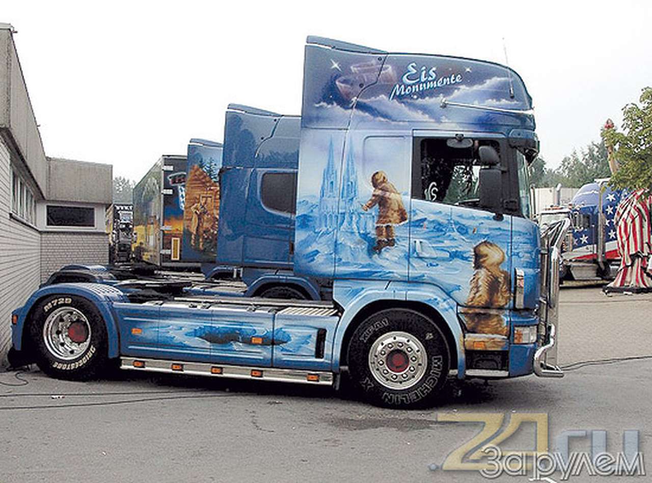 Аэрография большого калибра