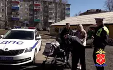 Полицейские из двух городов Кузбасса помогли роженице добраться до роддома