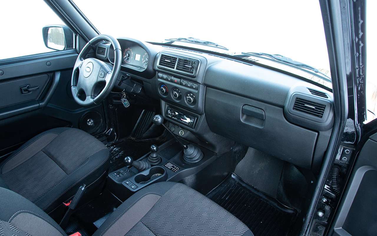 Интерьер Lada Niva Legend