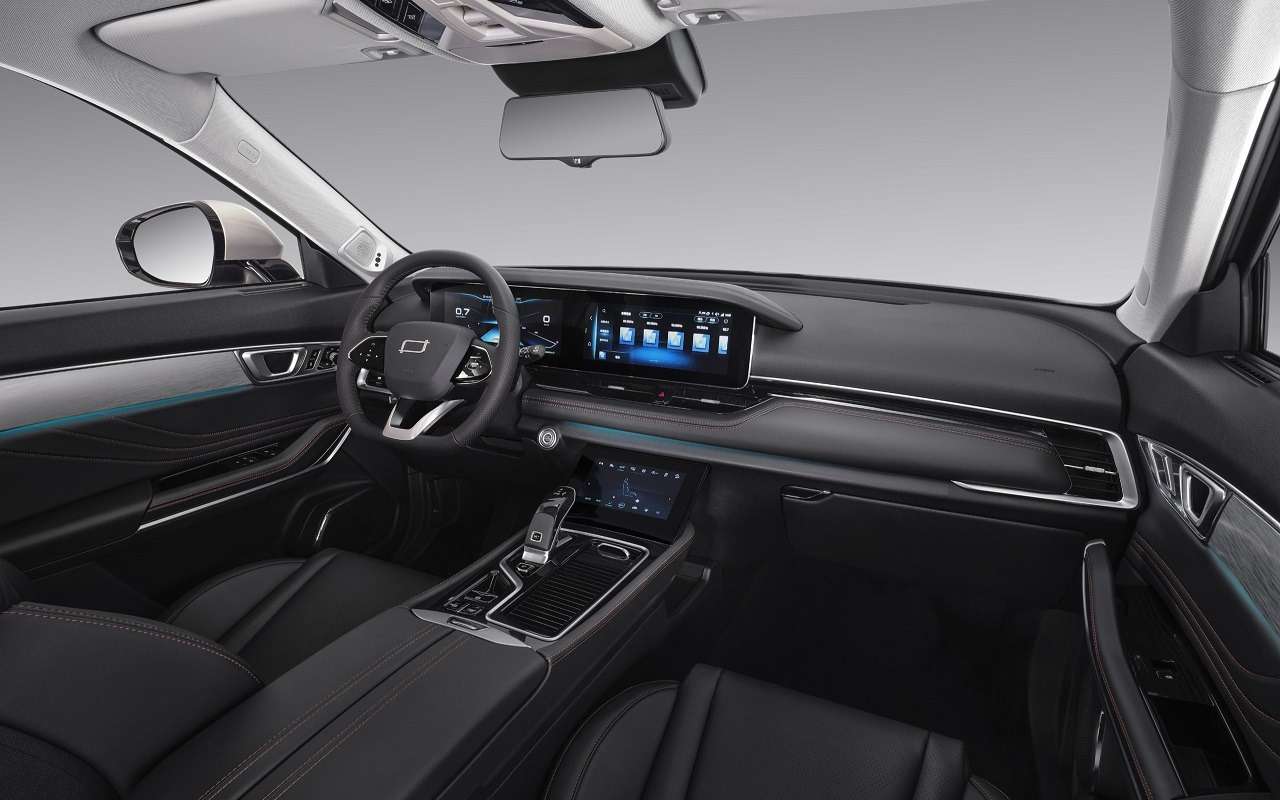 Интерьер FAW Bestune T99