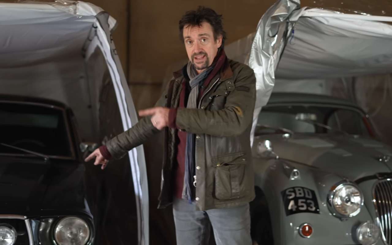 Хаммонд впервые показал свой секретный гараж