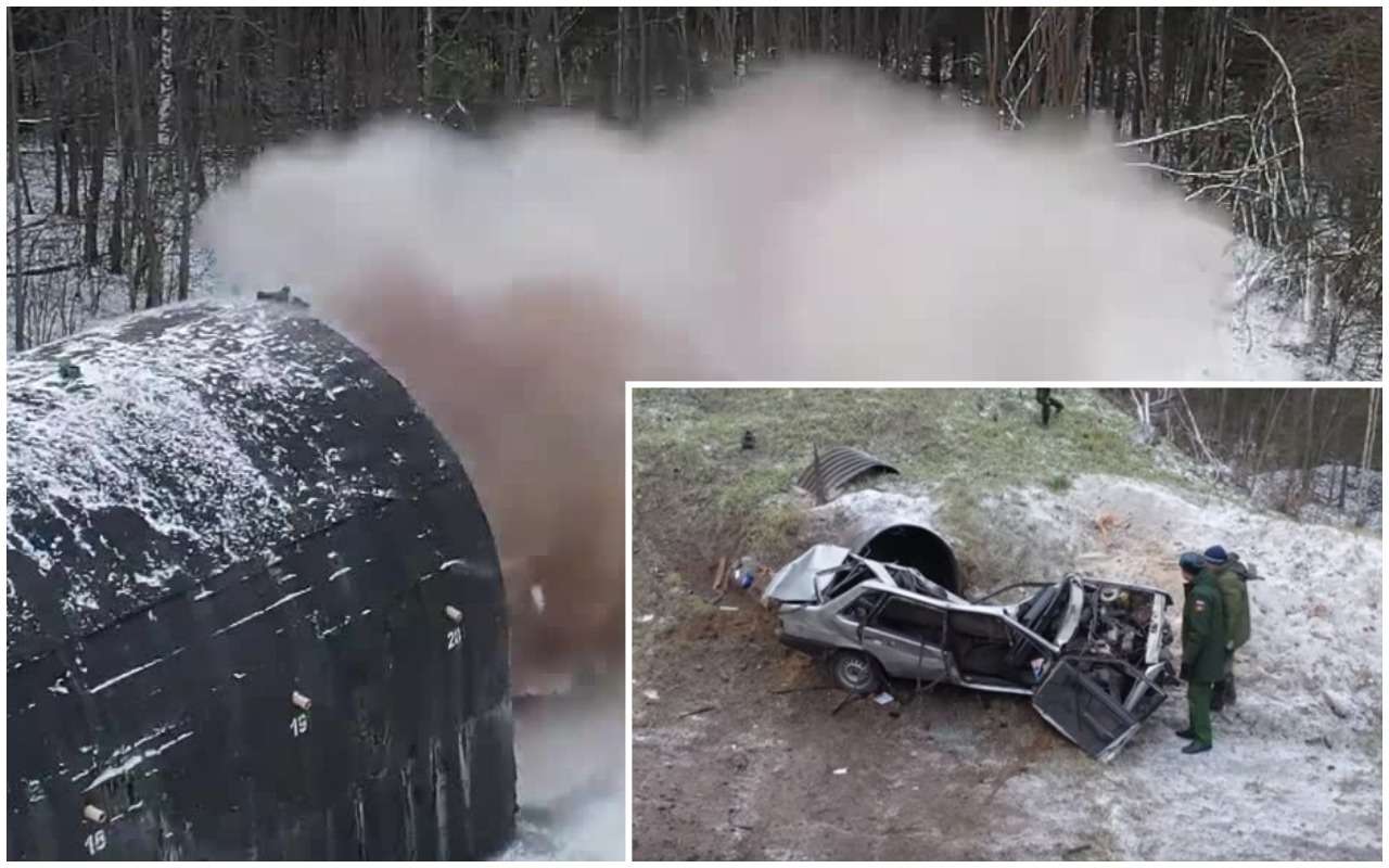 Как консервная банка: ученые воздействовали на Ладу взрывной волной